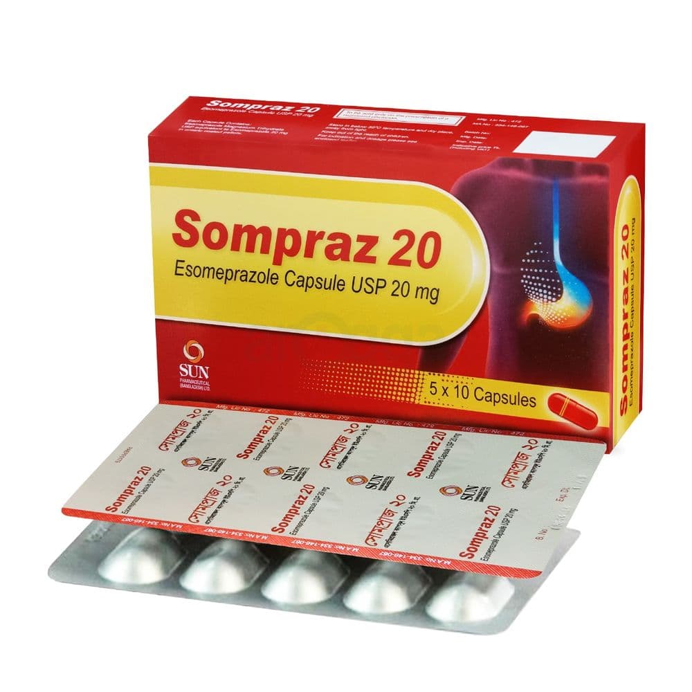 Sompraz 20 Capsule